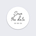 Stickers Baptême Charme Classique