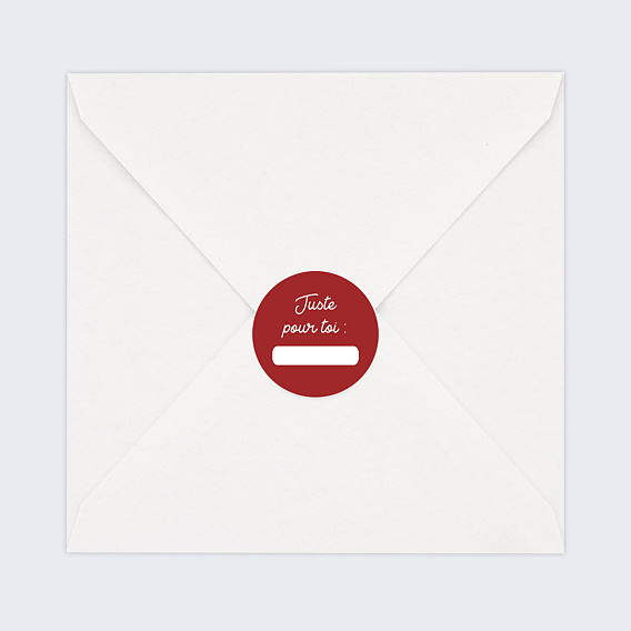 Stickers de Noël  Juste Pour Toi
