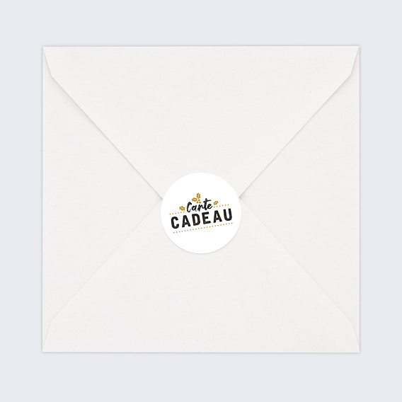 Stickers de Noël  Carte Cadeau Après 4