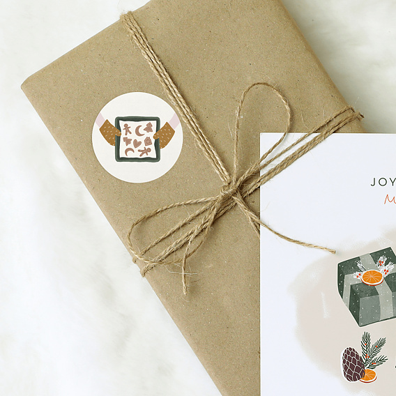 Stickers de Noël Petits Biscuits Après 4
