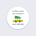 Stickers Noël Le Père-Noël est une ordure