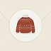 Stickers Noël Pull de Noël