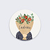 Stickers de Noël  Bouquet Recto