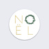 Stickers de Noël  Couronne de sapin Recto