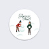 Stickers de Noël  Joyeux Noël Recto