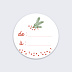 Stickers de Noël  Petite Étiquette Recto