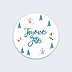 Stickers Noël Hiver Skieurs
