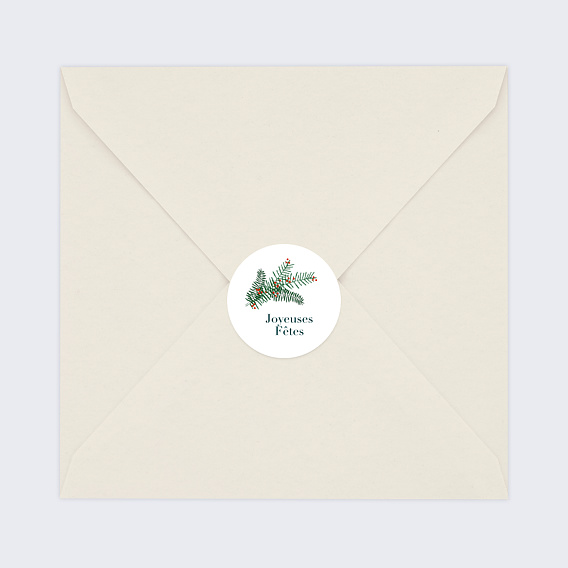 Stickers de Noël Festif Après 4