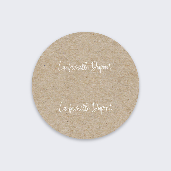 Stickers de Noël  Pola à Souhaits Recto