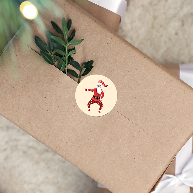Sticker de Noël Père Noël