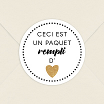 Paquet rempli d'Amour