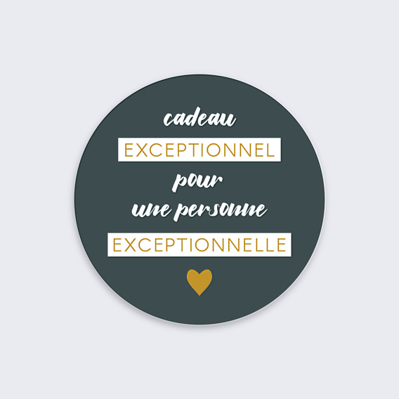 Stickers Noël Cadeau Exceptionnel
