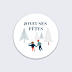 Stickers Noël  Foret de Sapins
