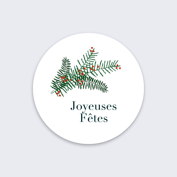 Stickers Noël Festif
