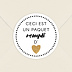 Stickers Noël Paquet rempli d'Amour