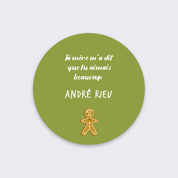 Stickers Noël  Pain d'épices