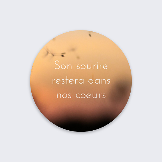 Sticker Décès Pissenlit