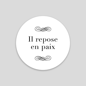 Stickers D�c�s Ornement Simple 