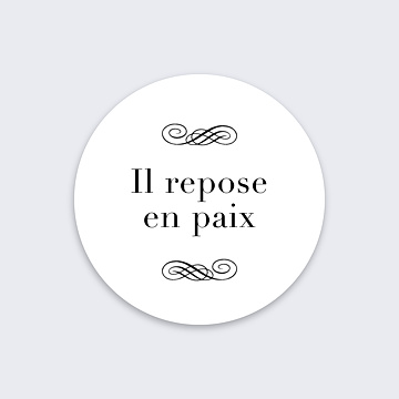 Stickers Dcs Ornement Simple 