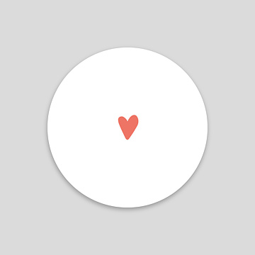 Stickers Dcs Petit Coeur