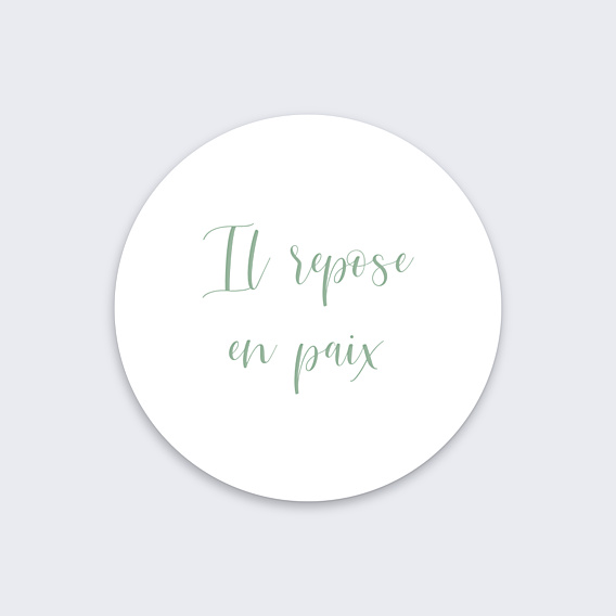 Stickers Décès Cinématic