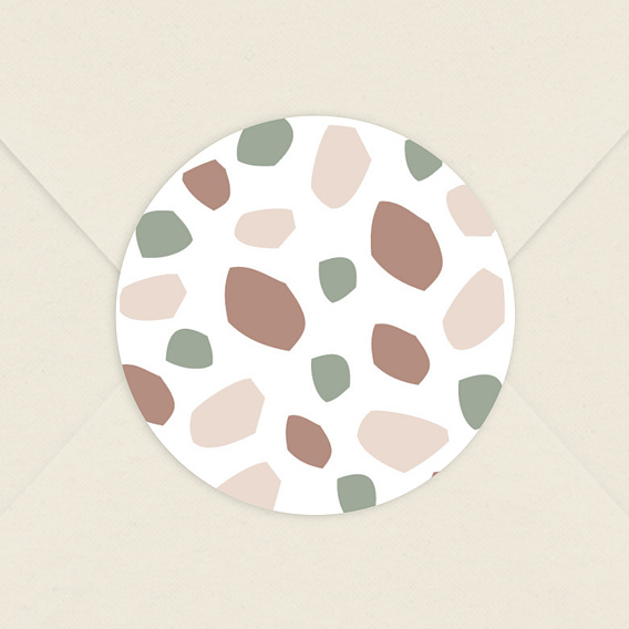  Sticker mariage Argile