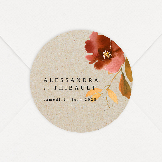  Sticker mariage Bouquet Parfumé II