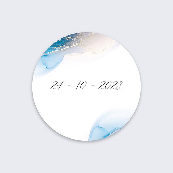  Sticker mariage Opaline