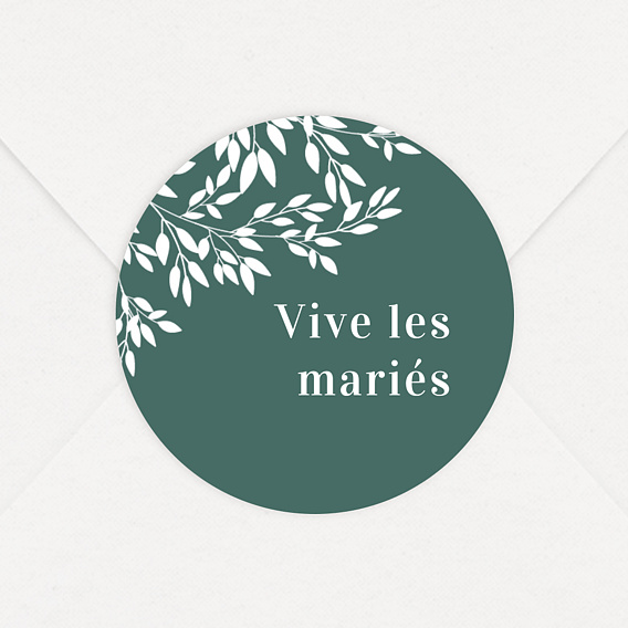 Sticker Mariage Paisible