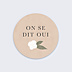 Sticker Mariage Céramique