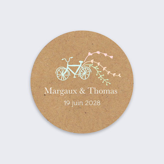Sticker Mariage Promenade Champêtre