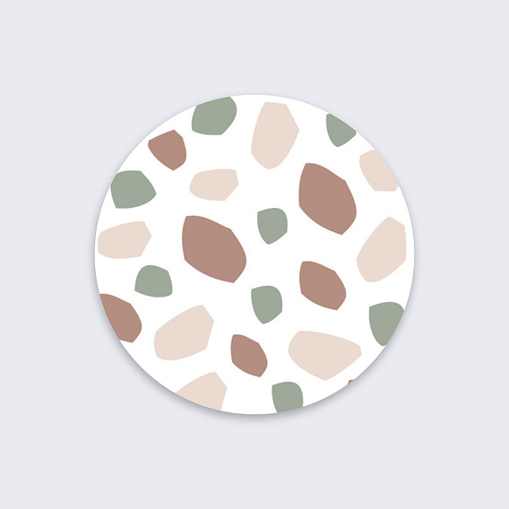  Stickers mariage Argile Recto