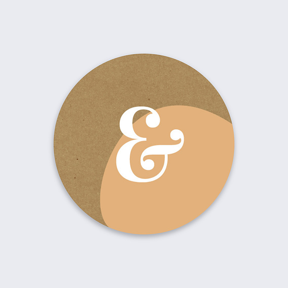 Stickers mariage Art Kraft Recto