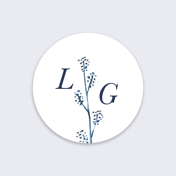 Stickers mariage Bloom Recto