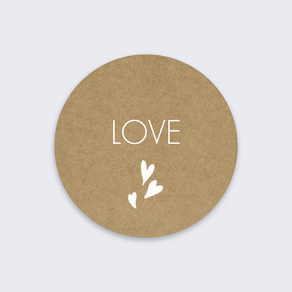 Stickers mariage Corde à Linge Recto