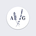 Sticker Mariage Jolie Lavande