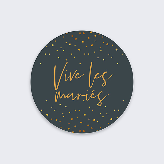 Sticker Mariage Élégance