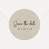 Sticker Mariage Esprit Chiné