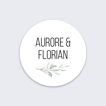  Sticker Mariage Couronne dOliviers