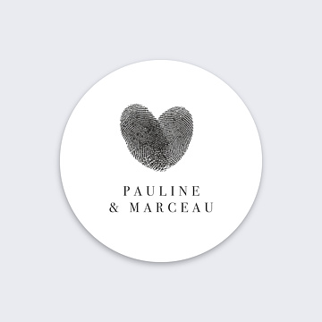 Sticker Mariage Fait Main
