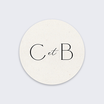 Sticker Mariage Notre essentiel