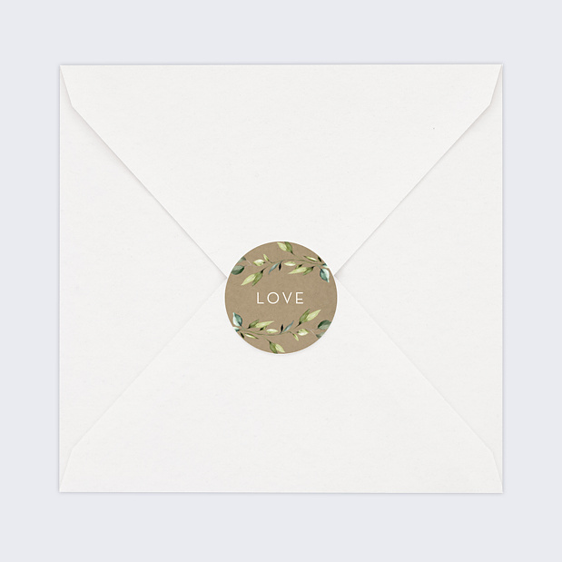 Sticker Mariage Modern Love