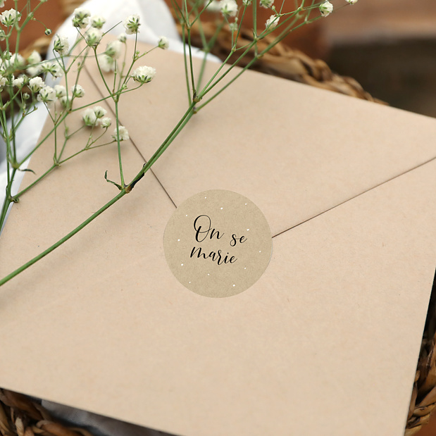 Sticker Mariage Arbre
