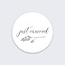 Sticker Mariage Just Married