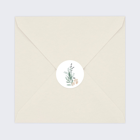 Sticker Mariage Couronne de Laurier