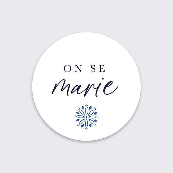 Sticker Mariage Azulejos