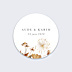 Sticker Mariage Jardin Sauvage Simple