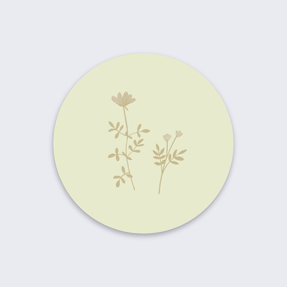 Sticker Mariage Amande Douce