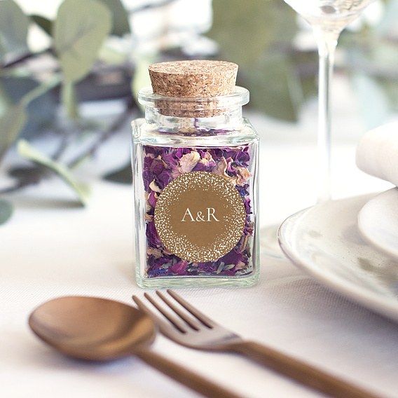  Stickers mariage Couronne de Dentelle Après 4