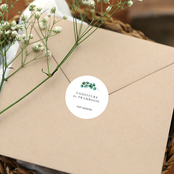  Stickers mariage Eucalyptus et Tournesol Après 4